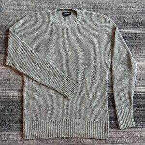 Velvet Men, Knit Sweater, Gray, L